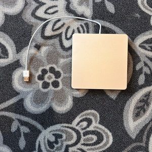 Apple USB Superdrive Silver External Drive, CD, DVD, MODEL A1379.